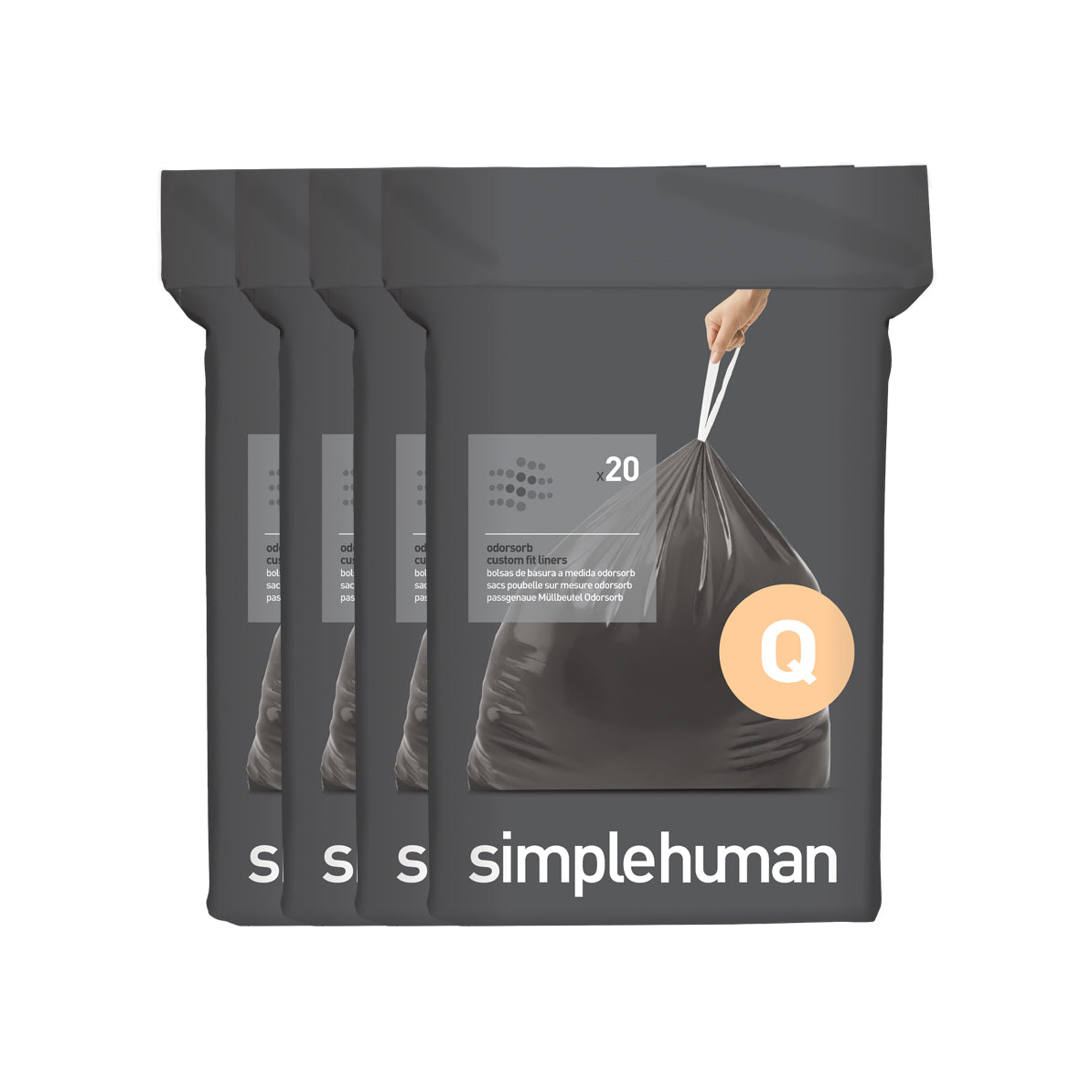 simplehuman code R custom fit liners