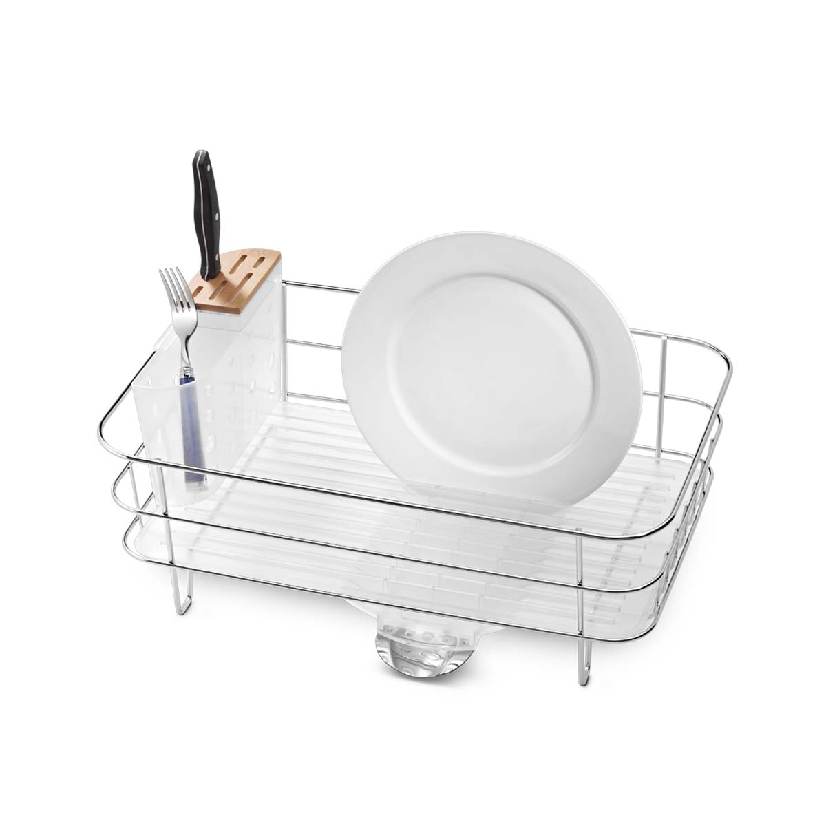 simplehuman slim wire frame dishrack 