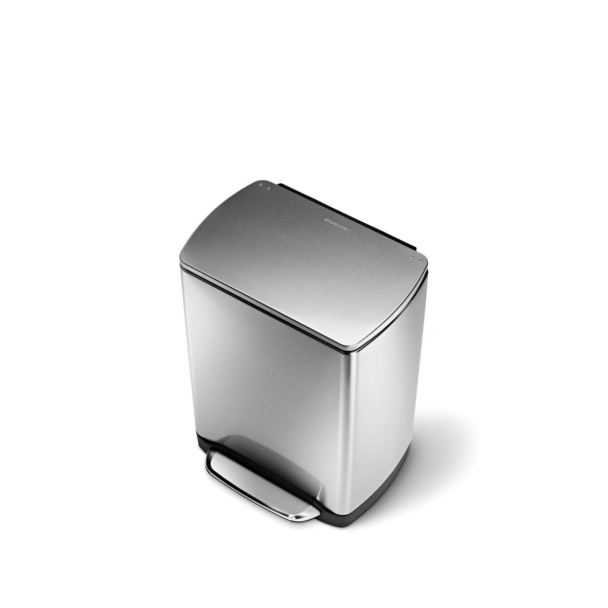 simplehuman 30L wide-step rectangular step can 