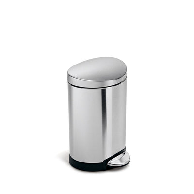 simplehuman 6L semi-round step can 