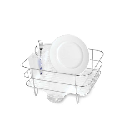 simplehuman compact wire frame dishrack 