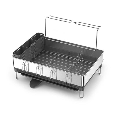 simplehuman steel frame dishrack 