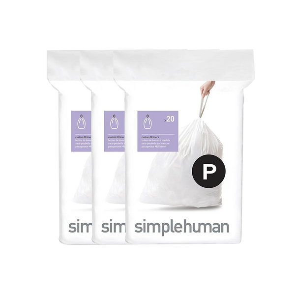 NWT 199 Simplehuman P garbage store bags