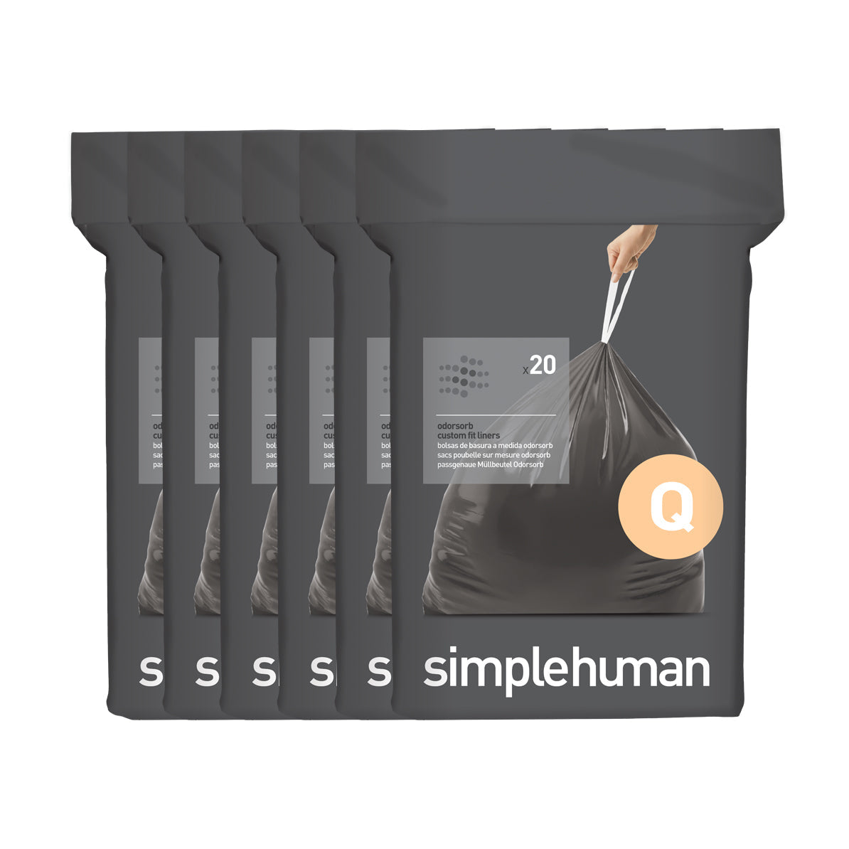 NWT 199 Simplehuman P deals garbage bags