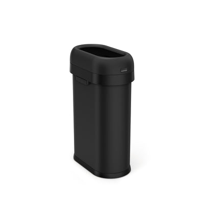 50L slim open canmatte black