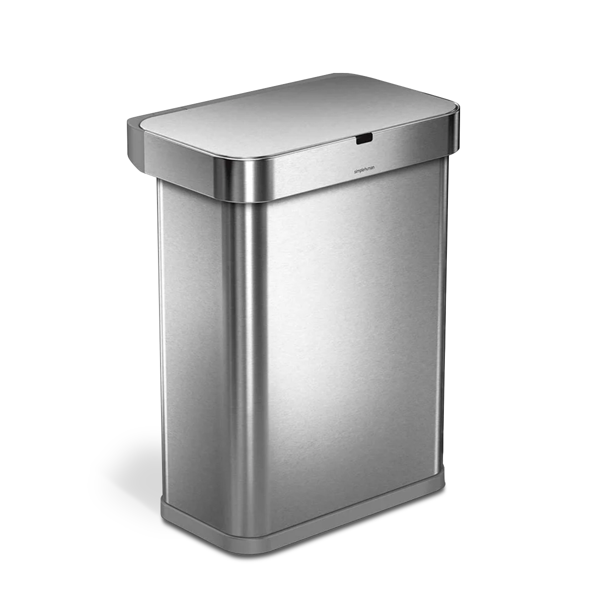 58L rectangular sensor can with voice and motion control