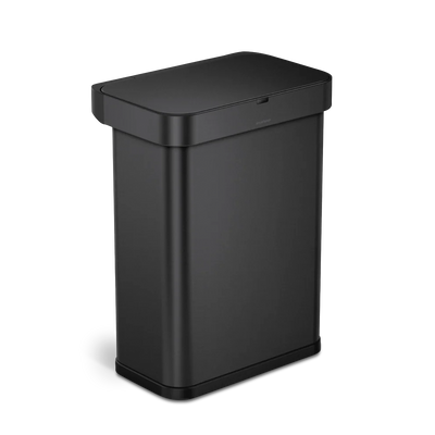 58L rectangular sensor canmatte black