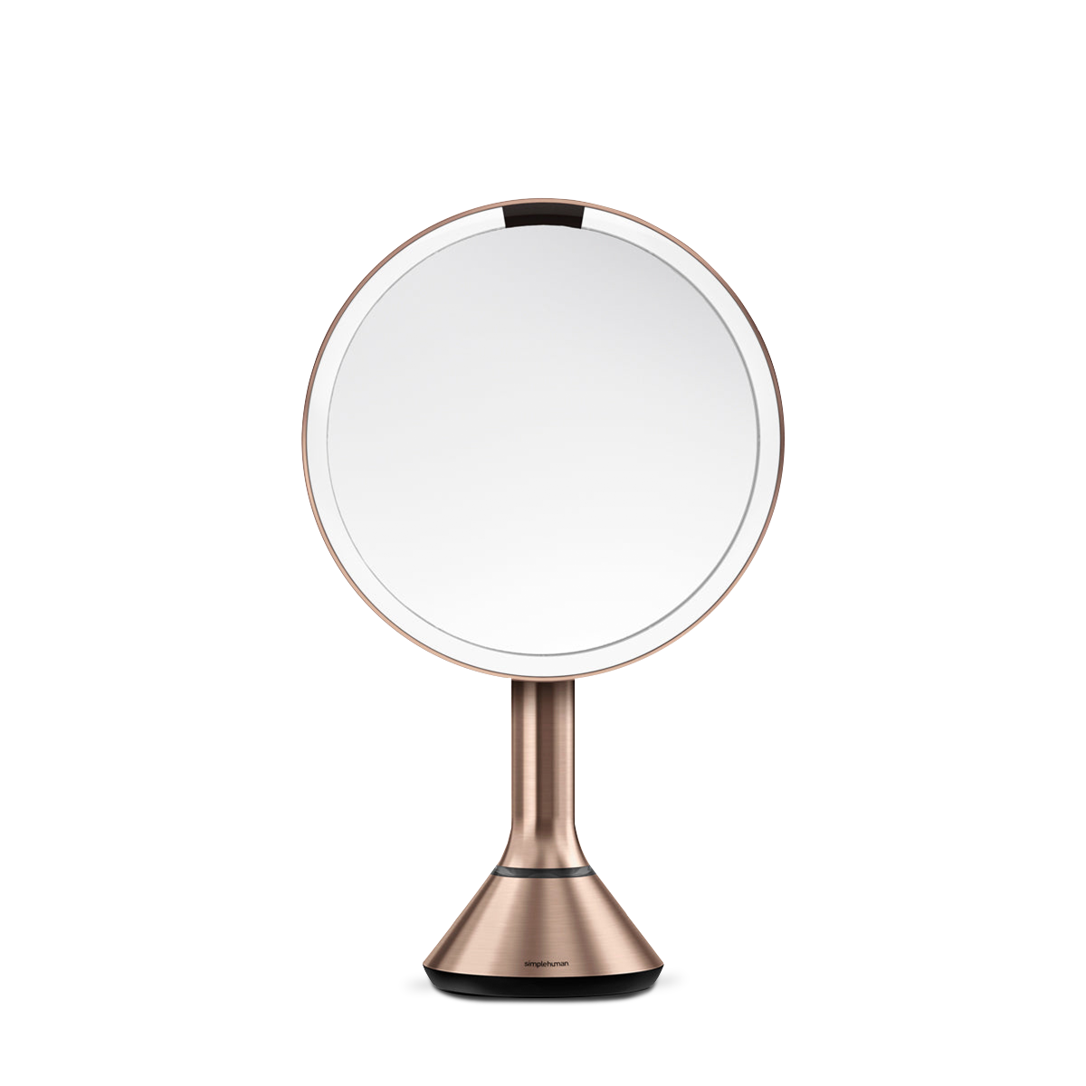 sensor mirror with touch-control brightness and dual light setting