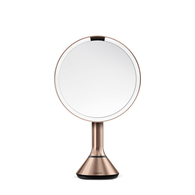 sensor mirror roundrose gold