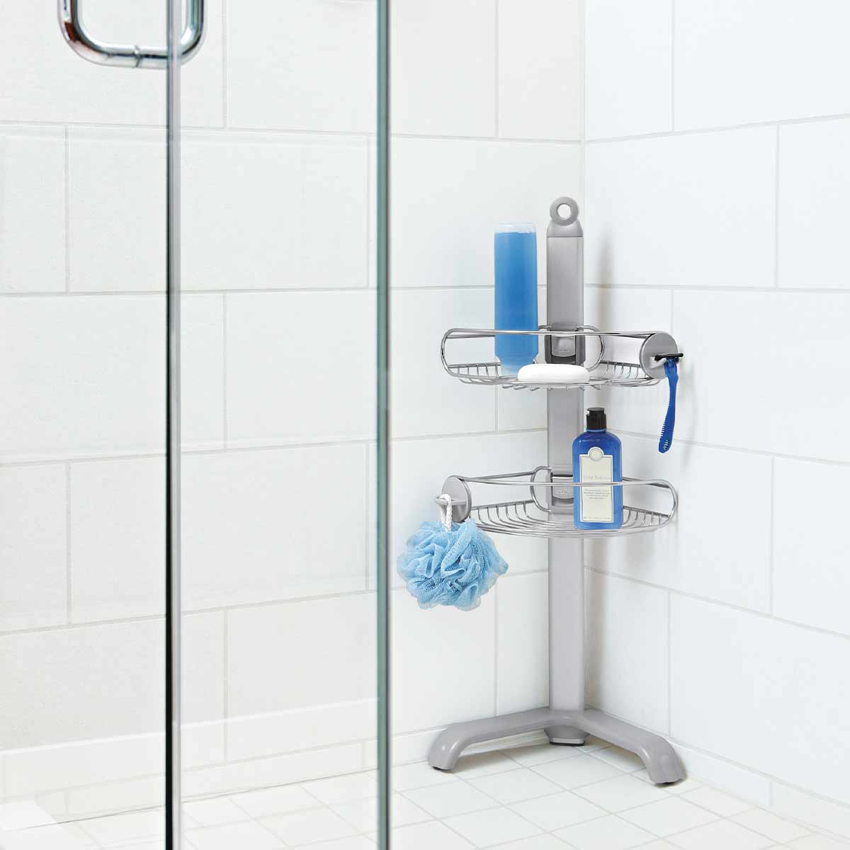 Outlet Shower Caddy Corner Organizer