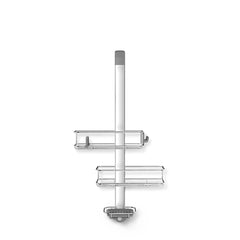 simplehuman Adjustable Shower Caddy XL Stainless Steel/Anodized Aluminum  Silver