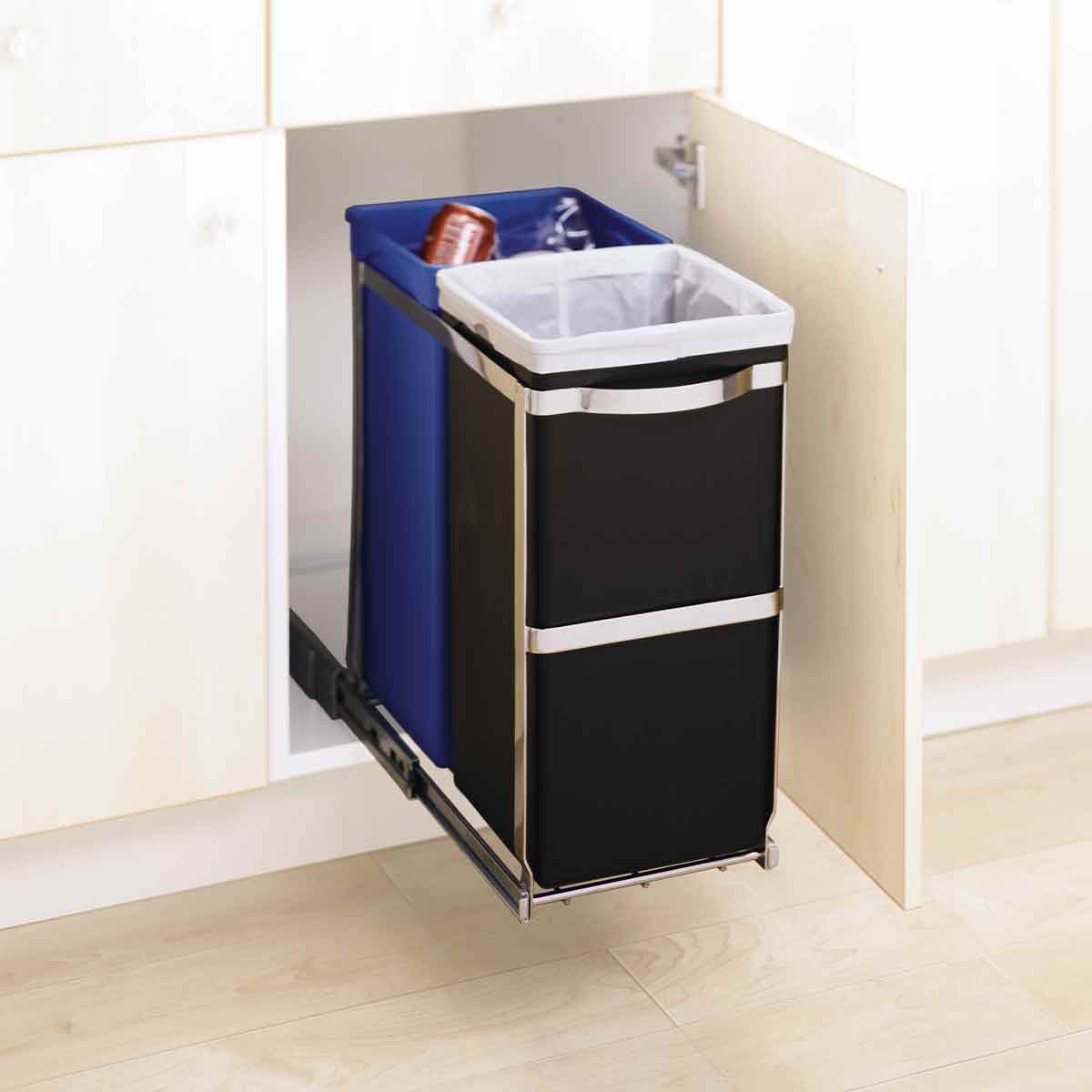 Simplehuman online 35-Liter Pull-Out Trash/Recycler Bins