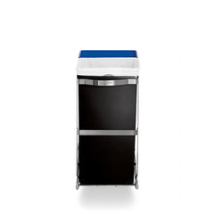 35L dual compartment under counter pull-out can - simplehuman