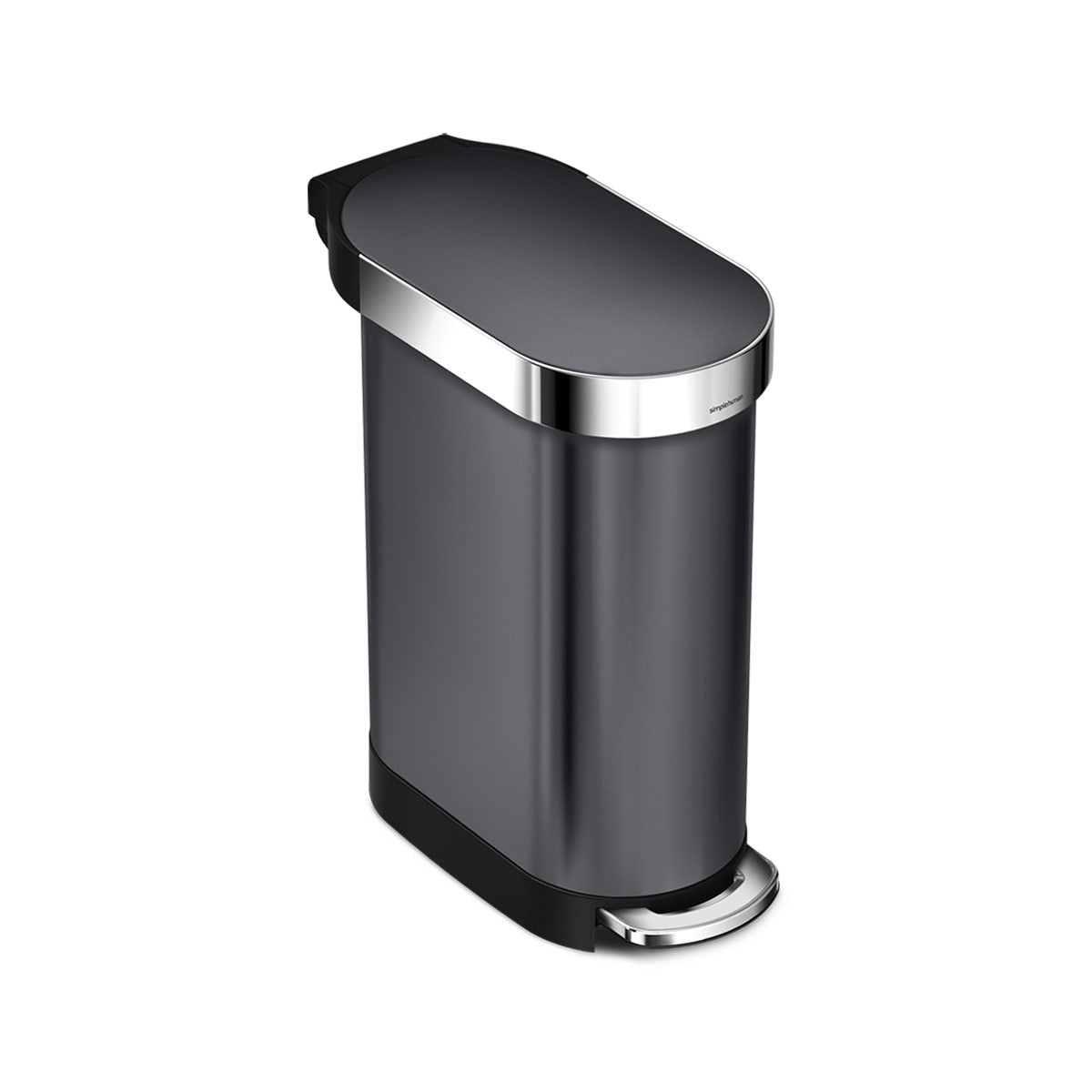 Simplehuman 45L popular Slim Step Steel Trash Can