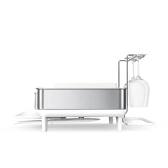 simplehuman Compact Stainless Steel Frame Dish Rack