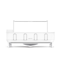 simplehuman Standard Steel Frame Dish Rack in White