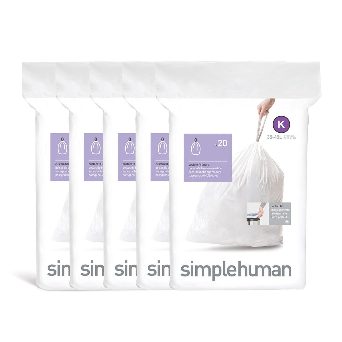 Simplehuman k deals bags