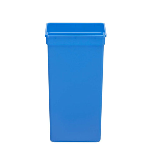 Simplehuman 35-Liter Pull-Out Recycler Bin, Black/Blue