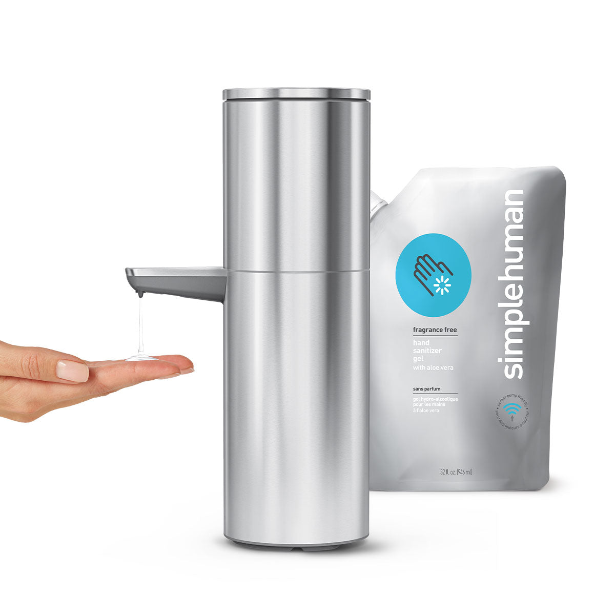 Simplehuman Liquid Soap newest or Sanitizer Sensor Pump